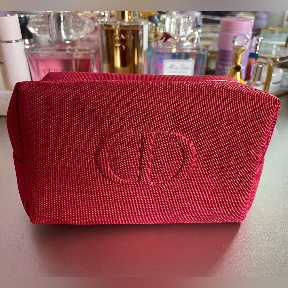 Dior makeup pouch / cosmetic bag
